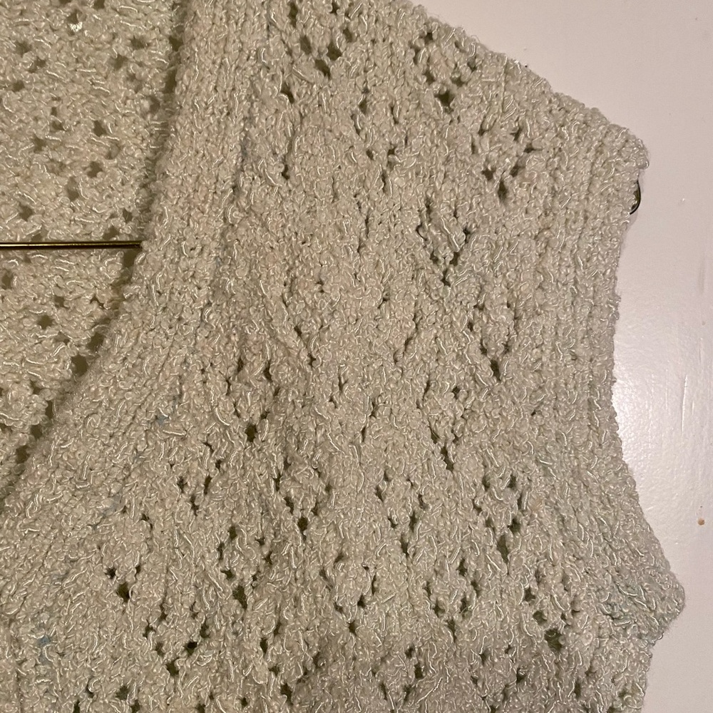 Vintage handmade Knit Sweater Vest - Picture 2 of 5